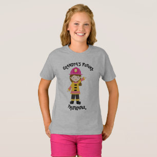Grootpa's toekomstige brandweerman t-shirt