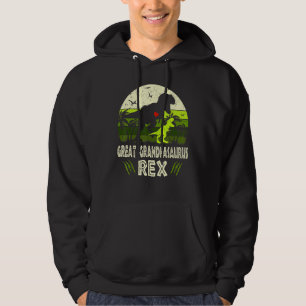 Grootpasaurus T Rex Dinosaur Great Grandpa S Hoodie