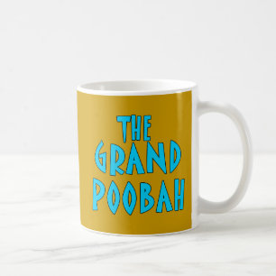 Grootpoobah Blue Font Products Koffiemok