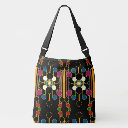 Grootschalige Canvas tas moderne geometrische #4 (Voorkant)