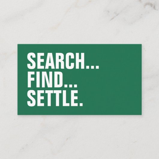 Grootse citaatsdekking visitekaartje (Voorkant)