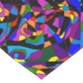 Grootse kleuren met een mozaïek tafelkleed (Gekanteld)