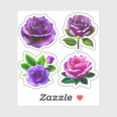 Grootse mooie Rozen Roos Assortation #1 Sticker (Vel)