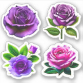 Grootse mooie Rozen Roos Assortation #1 Sticker (Voorkant)
