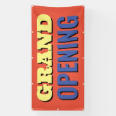 Grootse Opening Spandoek (Verticaal)