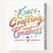 Grootsheid maken notitieboek (Achterkant)