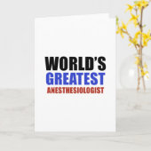 Grootste Anesthesiologist van de wereld Kaart (Gele Bloem)
