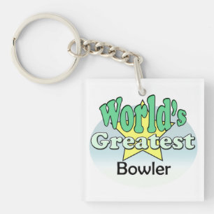 Grootste Bowler ter Wereld Sleutelhanger