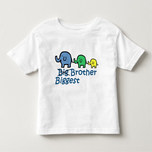 Grootste broer kinder shirts (Voorkant)