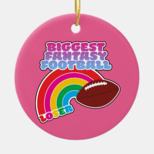 Grootste Fantasy Football Loser Straffen Keramisch Ornament
