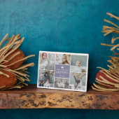 Grootste fotocollage van Lavender World Fotoplaat (Zijkant)