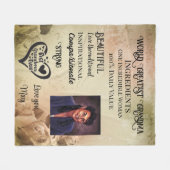 Grootste grootmaze Fleece Blanket Deken (Voorkant (Horizontaal))