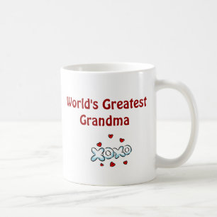 Grootste grootmoeder ter wereld koffiemok