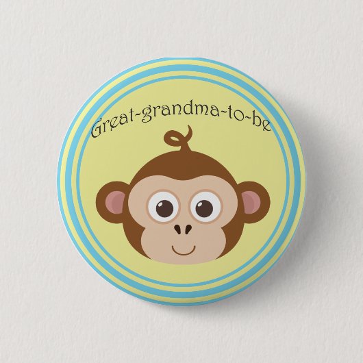 Grootste-grootse knop ronde button 5,7 cm (Voorkant)