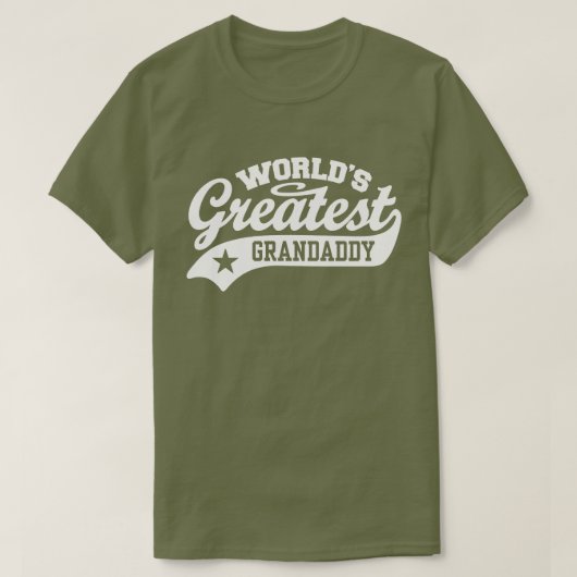 Grootste grootse ter wereld t-shirt (Design voorkant)