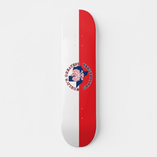 Grootste grootvader ter wereld skateboard (Voorkant)