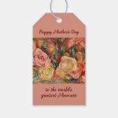 "Grootste Meemaw" Zuidelijke oma Moederdag Cadeaulabel (Voorkant)