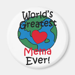 Grootste Mema Hart ter Wereld Magneet