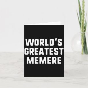 Grootste Memere Grappige Familie Ter Wereld Kaart