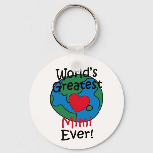 Grootste Mimi Hart ter Wereld Sleutelhanger (Voorkant)