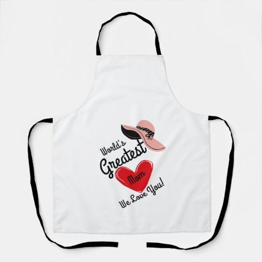Grootste moeder Schort ter wereld (Voorkant)