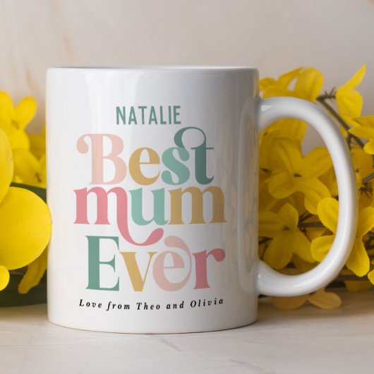 Grootste Mum multi foto elegant stijlvol Koffiemok