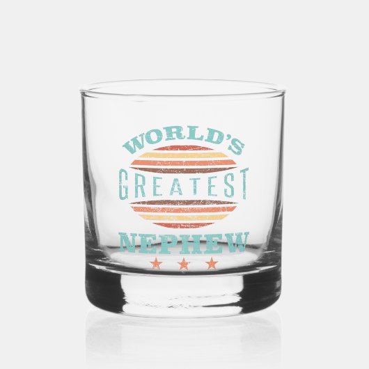 Grootste neef ter wereld whisky glas (Voorkant)