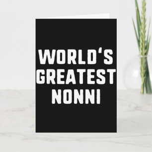 Grootste nonni ter wereld grappige familie Grootst Kaart