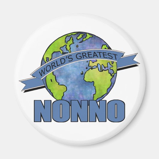 Grootste Nonno ter Wereld Magneet (Voorkant)