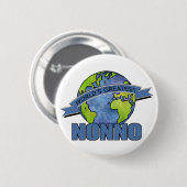 Grootste Nonno ter Wereld Ronde Button 5,7 Cm (Voorkant /achterkant)