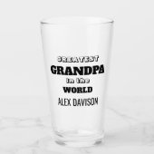Grootste opa in wereldnaam glas (Voorkant)