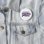 Grootste opa ter wereld ronde button 5,7 cm (In situ)