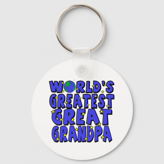 Grootste opa ter wereld sleutelhanger (Voorkant)