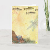 Grootste pap Geviste forel Kaart (Voorkant)