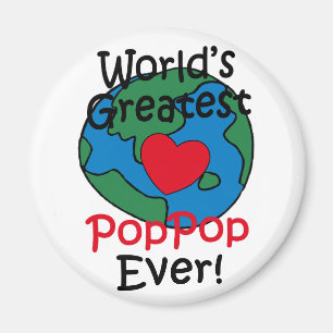 Grootste PopPop-hart ter Wereld Magneet