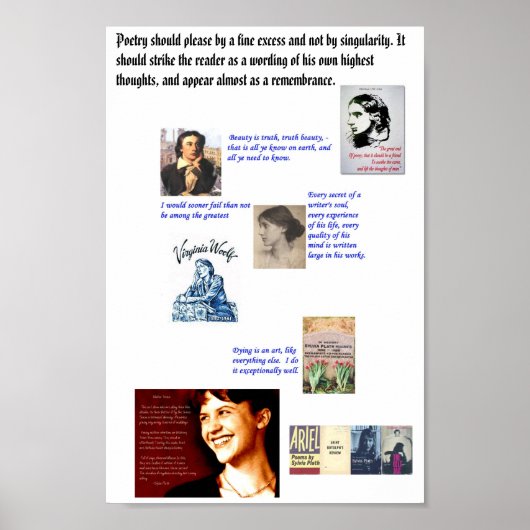 Grootste schrijver poster (Voorkant)