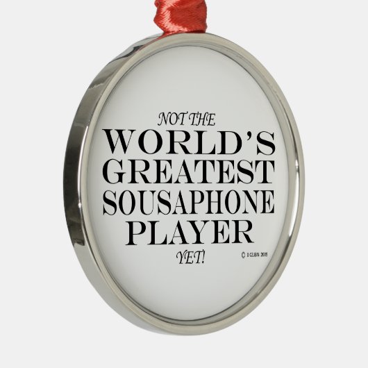Grootste Sousaphone Player, maar Metal Ornament (Rechts)
