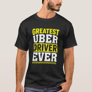 Grootste Uber-chauffeur ooit grappig T-shirt