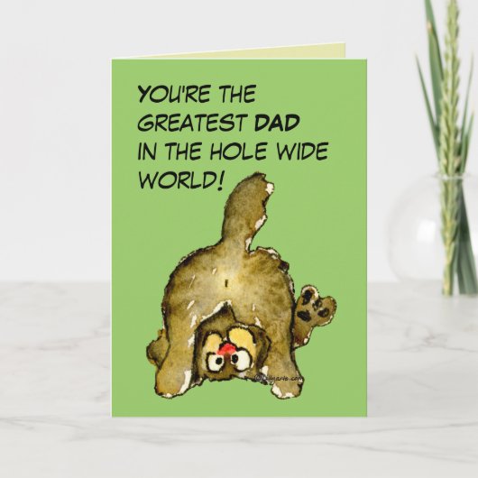 Grootste vader kat Kaart (Voorkant)