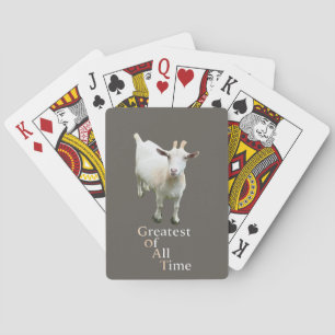 Grootste van alle tijden Geit Pokerkaarten