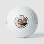 Grootste ventilator - DADDY - Persoonlijke fotokal Golfballen (Voorkant)