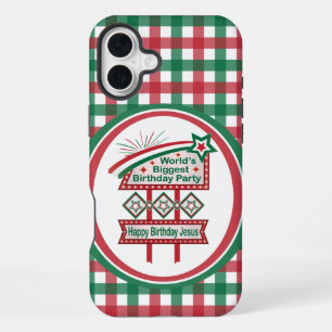 Grootste verjaardagsfeesttent ter wereld iPhone 16 plus hoesje