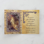 Grootste Victoriaans Gift Feestdagen Kaart (Binnen)