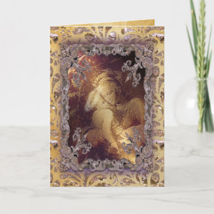 Grootste Victoriaans Gift Feestdagen Kaart