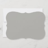 Grootte: 5 inch x 7 inch Uitnodiging / Platte Kaar (Achterkant)