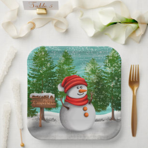 Grootte: 9-inch papieren Borden Papieren Bordje