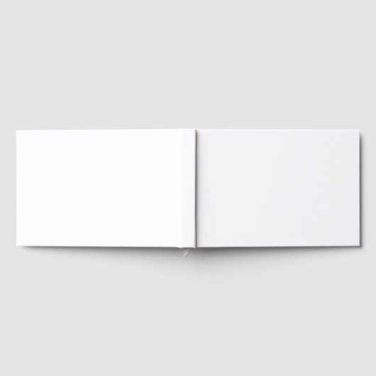 Grootte: 9 "x 6", NullValue, Papier: Blank Wit 70 Gastenboek (Volledig)