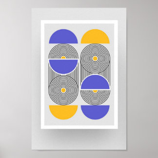 Grootte A4 Bauhaus Art Poster 10.2