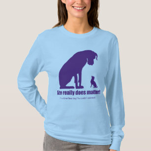 Grootte is belangrijk t-shirt