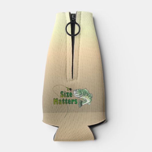 Grootte komt overeen Funny Vist Flesjeskoeler (Achterkant)